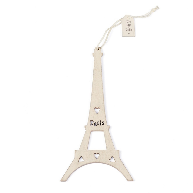 Tour Eiffel blanche - Boutique Les inutiles
